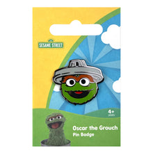 Load image into Gallery viewer, Oscar The Grouch Enamel Pin Badge
