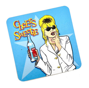 Patsy Drinks Coaster