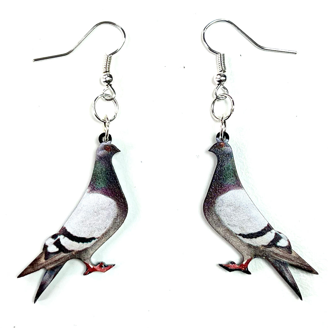 Pigeon Earrings