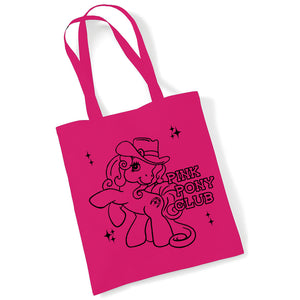 Pink Pony Club Hot Pink Tote Bag