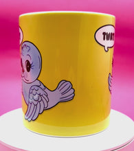 Load and play video in Gallery viewer, Twat Kitsch Bluebird Ceramic Mug
