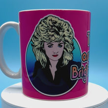 Load and play video in Gallery viewer, Turn Around Bright Eyes Bonnie Tyler 1980s Inspired Ceramic Mug
