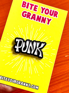 Punk Enamel Pin Badge