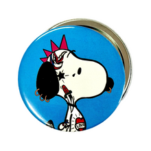 Load image into Gallery viewer, Punk Rock Beagle Pocket Hand Mirror
