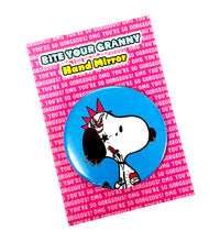 Load image into Gallery viewer, Punk Rock Beagle Pocket Hand Mirror
