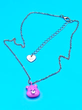 Load image into Gallery viewer, Little Share Bear Care Bear Necklace
