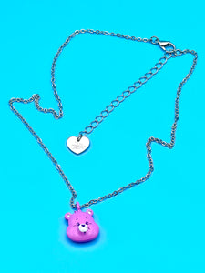 Little Share Bear Care Bear Necklace