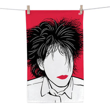 Load image into Gallery viewer, Robert Smith The Cure Tea Towel

