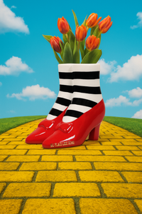 The Wizard Of Oz Ruby Slippers Vase