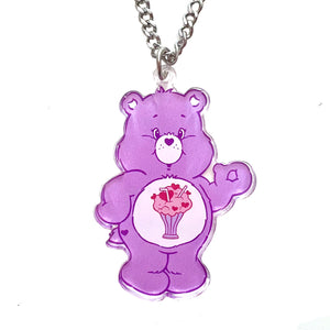 Share Bear Care Bear Necklace