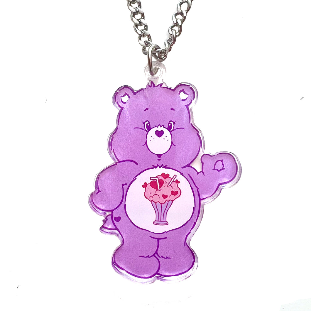 Share Bear Care Bear Necklace
