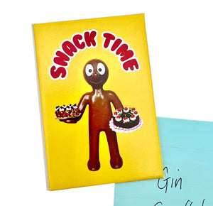 Morph Snack Time Inspired Fridge Magnet