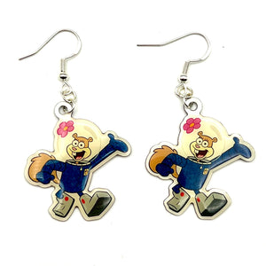 Sandy From Spongebob Earrings