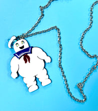 Load image into Gallery viewer, Stay Puft Marshmallow Man Necklace
