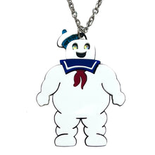 Load image into Gallery viewer, Stay Puft Marshmallow Man Necklace
