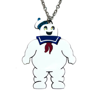 Stay Puft Marshmallow Man Necklace