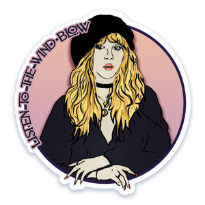 Stevie Nicks inspired Vinyl Sticker