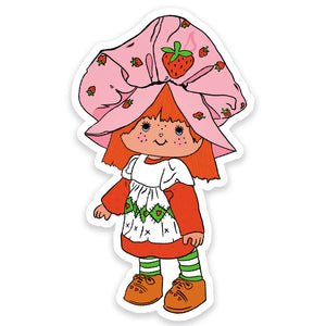 Strawberry Shortcake Doll Inspired Vinyl Sticker
