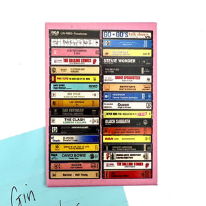 Retro Cassette Tapes Fridge Magnet