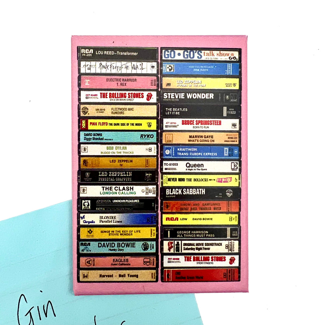 Retro Cassette Tapes Fridge Magnet