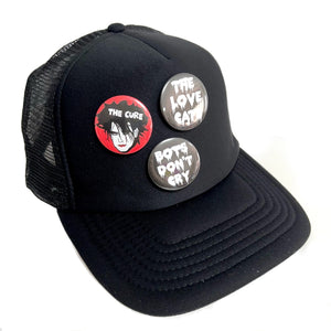 The Cure Inspired Snapback Truckers Cap