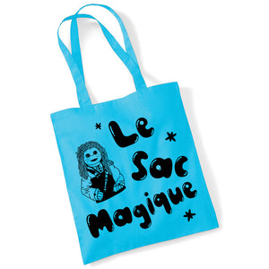 Blue Le Sac Magique Tote Bag