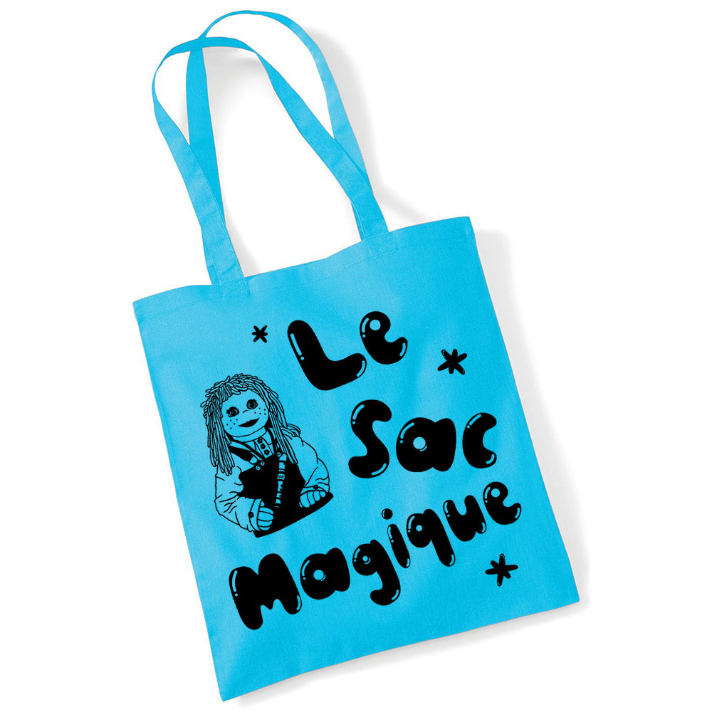 Blue Le Sac Magique Tote Bag
