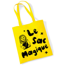 Load image into Gallery viewer, Yellow Le Sac Magique Tote Bag
