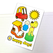 Load image into Gallery viewer, Happy Days Toy Inspired A5 Notebook
