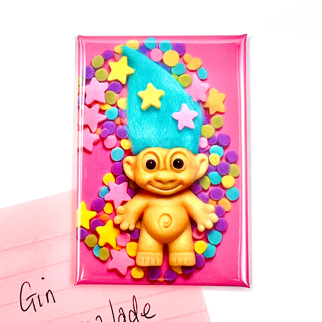 Cute Troll Fridge Magnet