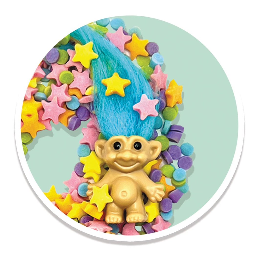 Magical Troll Vinyl Sticker