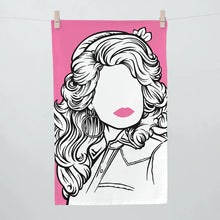 Load image into Gallery viewer, Dolly Parton Tea Towel
