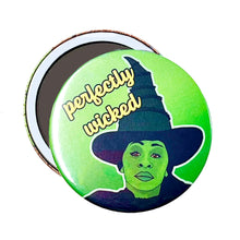 Load image into Gallery viewer, Wicked Witch inspired Pocket Hand Mirror
