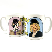 Load image into Gallery viewer, Worzel Gummidge &amp; Aunt Sally Ceramic Mug
