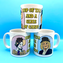 Load image into Gallery viewer, Worzel Gummidge &amp; Aunt Sally Ceramic Mug
