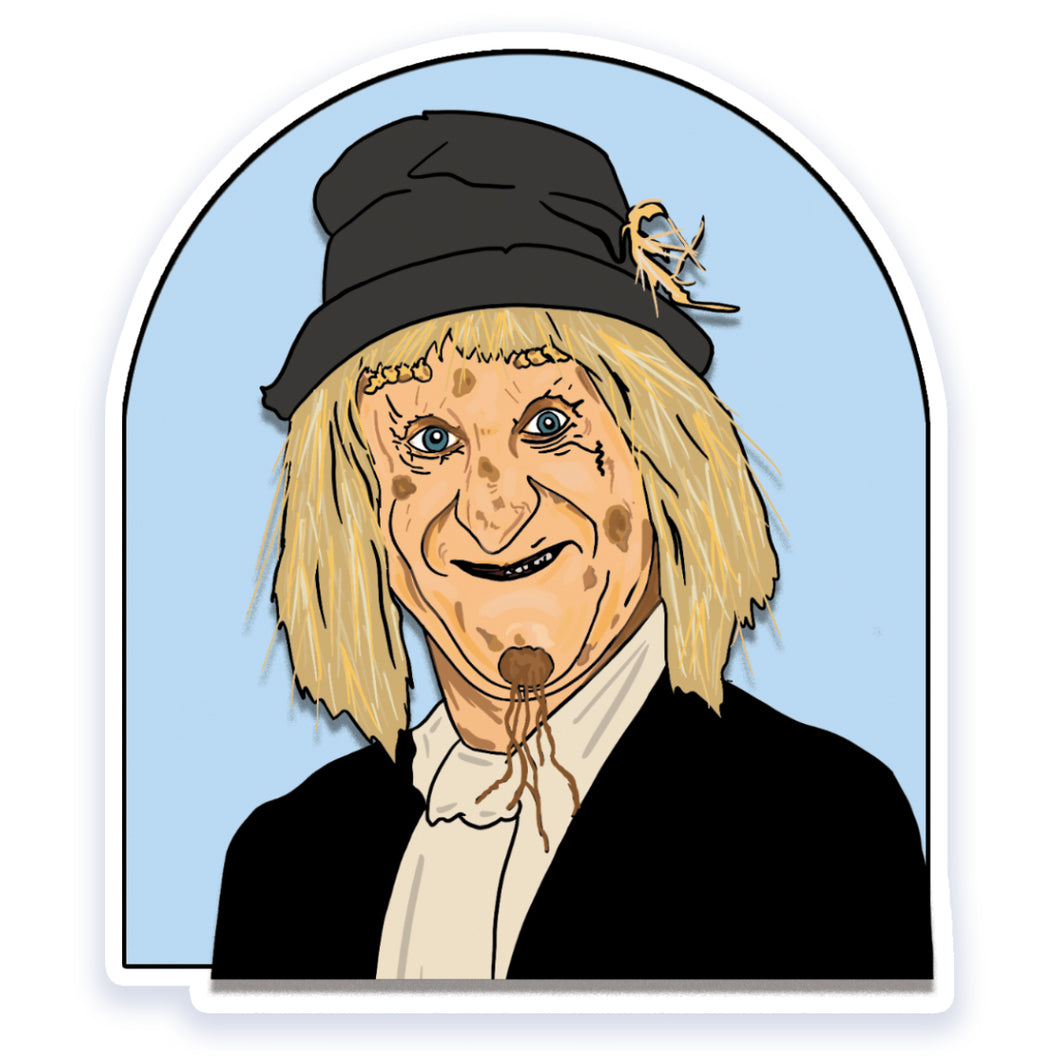 Worzel Vinyl Sticker