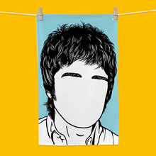 Load image into Gallery viewer, Noel Gallagher Oasis Tea Towel
