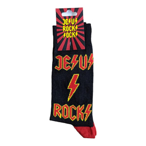 Jesus Rocks Socks
