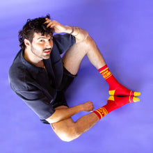 Load image into Gallery viewer, Love Machine Unisex Ribbed Socks
