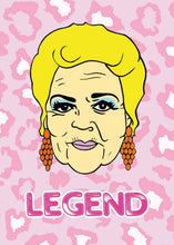 Load image into Gallery viewer, Pat Butcher Legend Greetings Card
