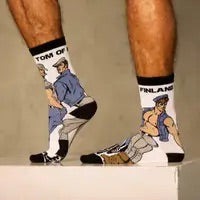 Load image into Gallery viewer, Tom Of Finland Crew Socks
