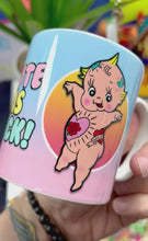 Load and play video in Gallery viewer, Cute As Fuck Kewpie Ceramic Mug
