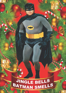 Batman Smells Christmas Card