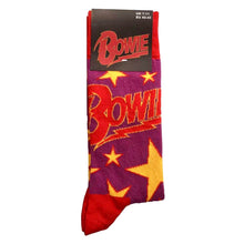 Load image into Gallery viewer, David Bowie Stars Socks
