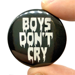 The Cure Boys Don't Cry Button Pin Badge