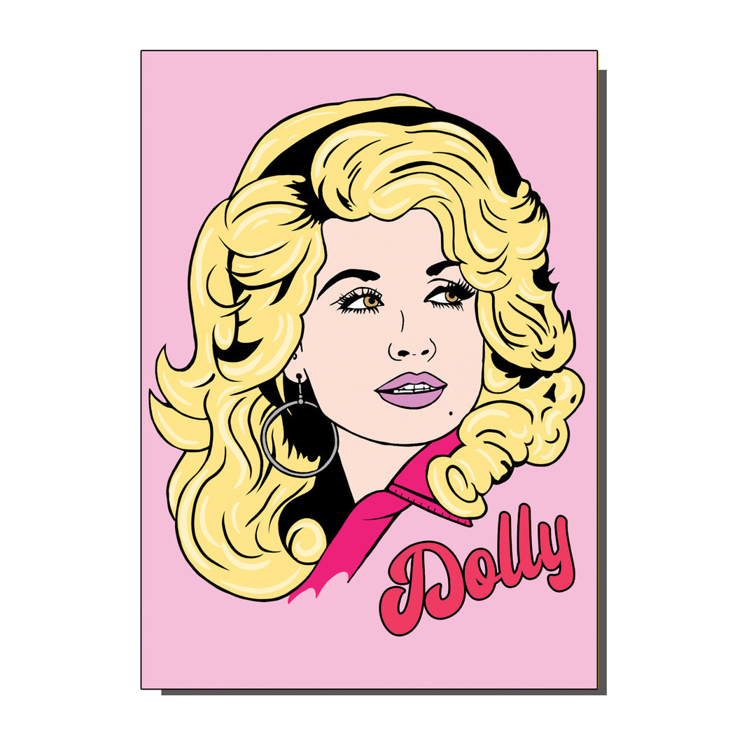 Dolly Greetings Card