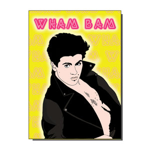 Wham Bam Greetings Card
