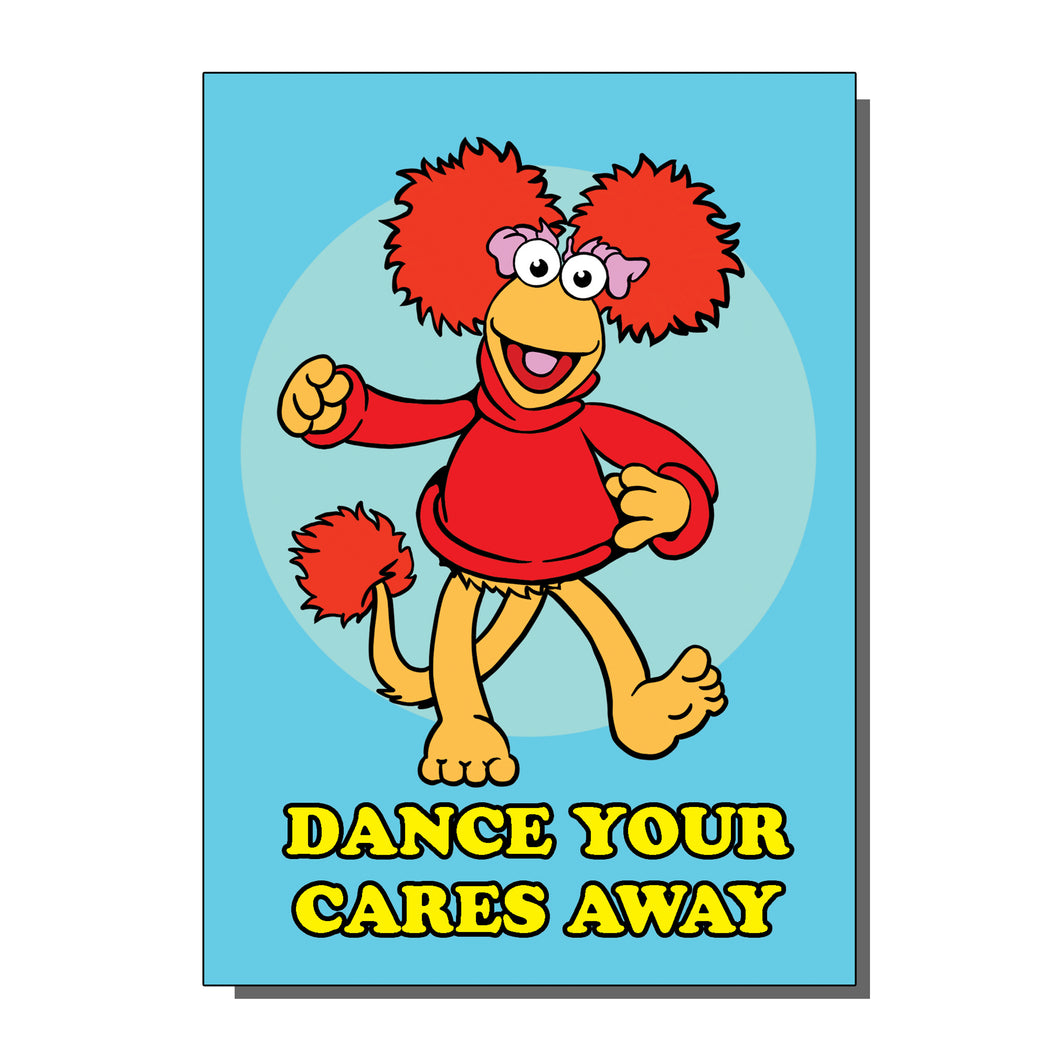 Dance Your Cares Away Greetings Card