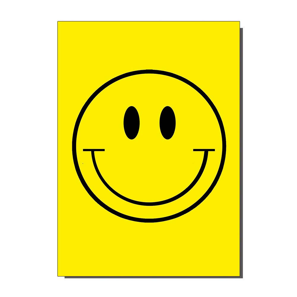 Happy Face Greetings Card