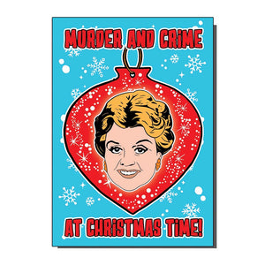 Murder She Wrote Jessica Fletcher Christmas Card